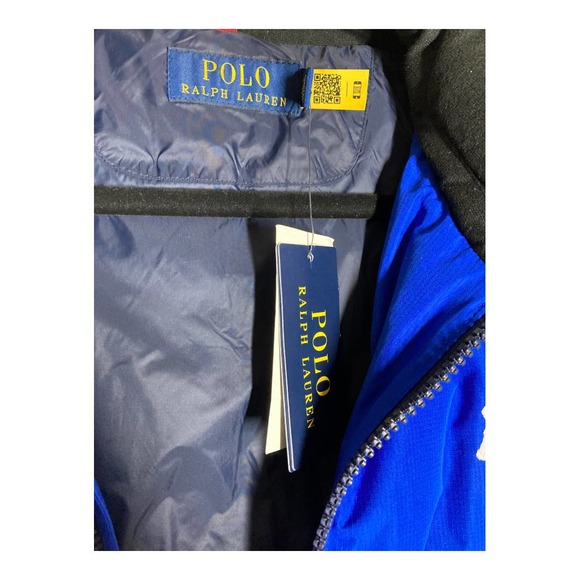 Polo Ralph Lauren Blue Big Pony Down Puffer Coat - Med - Picture 8 of 13